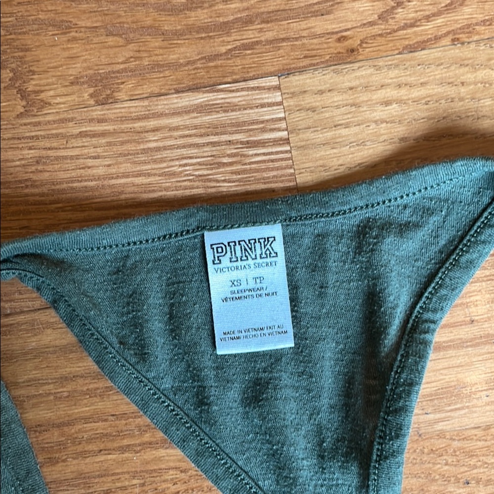 PINK Tank Top Bundle - Green and Black - Picture 2 of 4